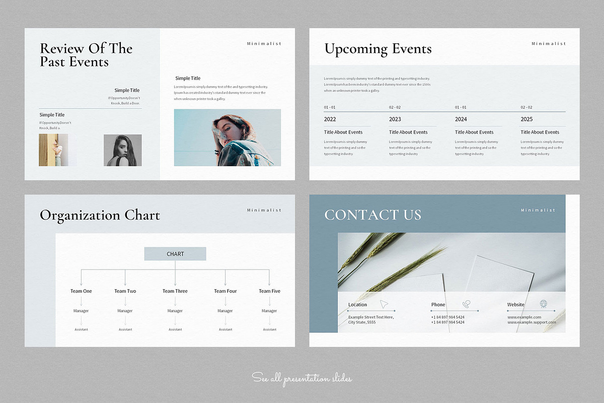 Newsletter Presentation Template, a Presentation Template by ...