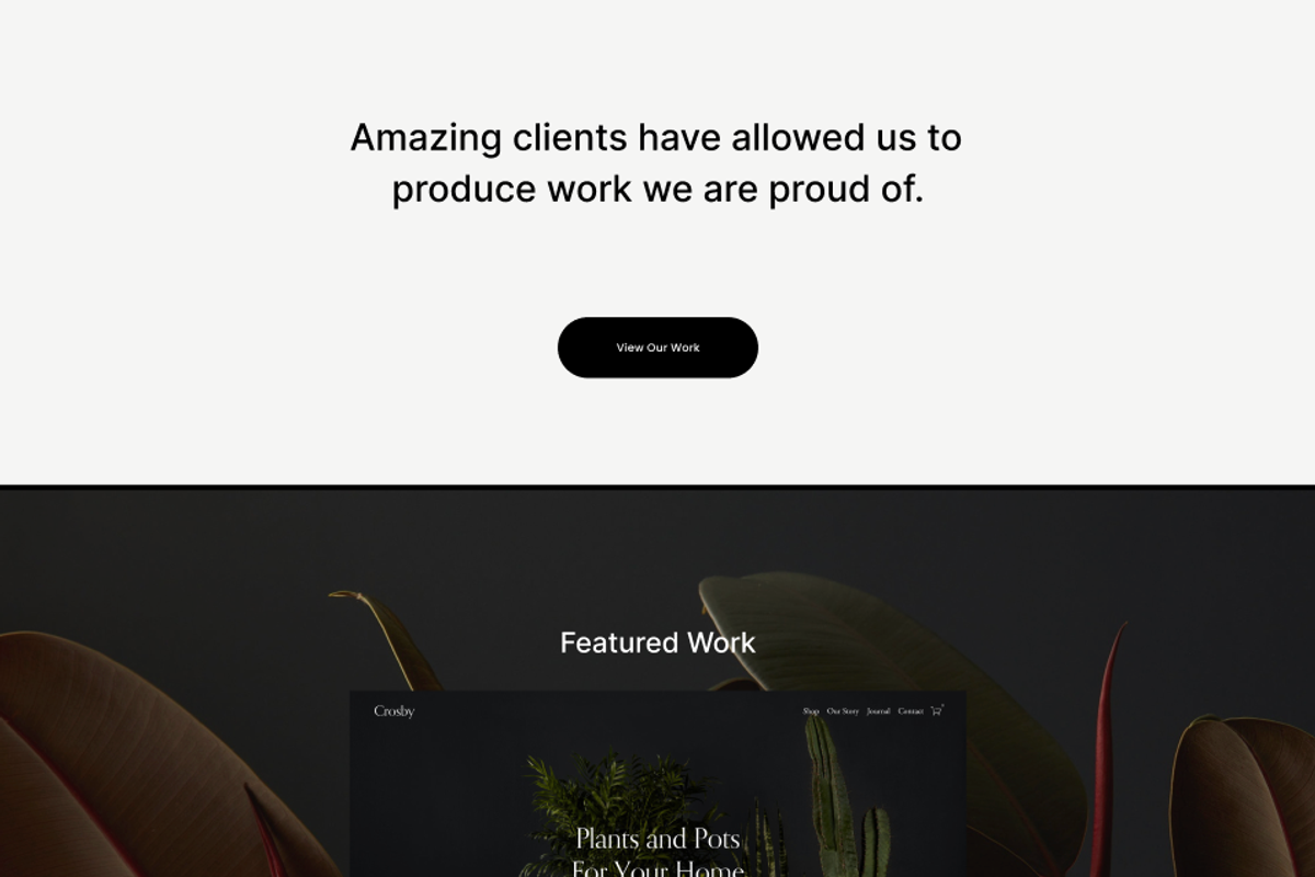 Figma Agency Website Template, a Landing Page Template by LABSTUDIONY (Photo 2 of 2)