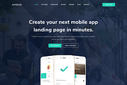 Approze - App Landing Template, a Bootstrap Template by shreethemes (Thumbnail 5 of 6)