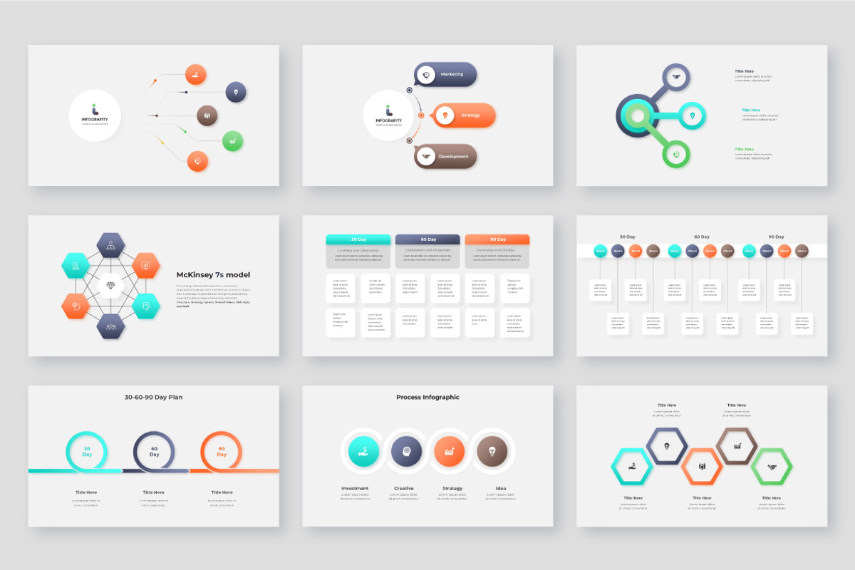 Animated Business Infographic Pack, a Presentation Template by Abert (Photo 6 of 6)
