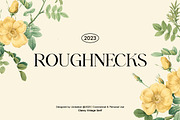 Roughnecks Classy Vintage Serif Font, a Serif Font by UICreative (Thumbnail 1 of 13)