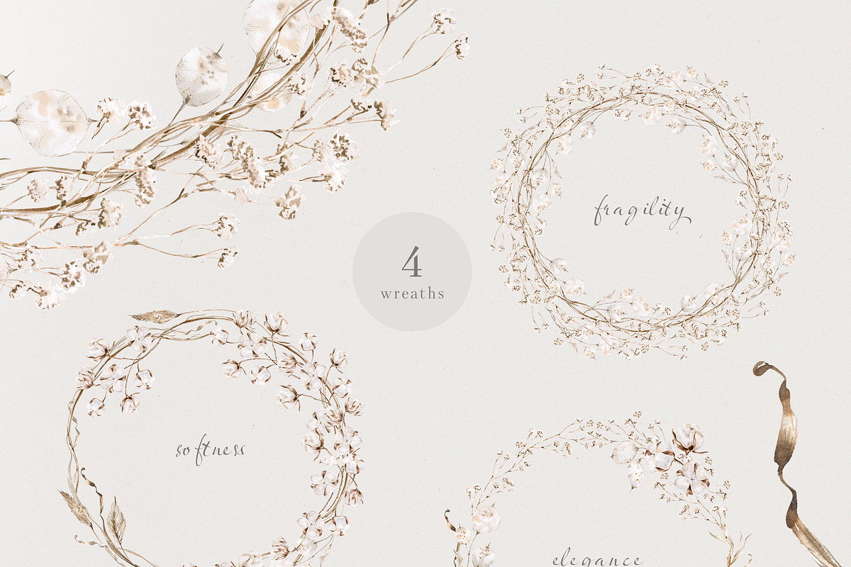 Boho winter atmosphere, a Decorative Illustration by astelenadesign (Photo 3 of 10)