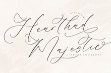 Hearthad Majestic Elegant Font