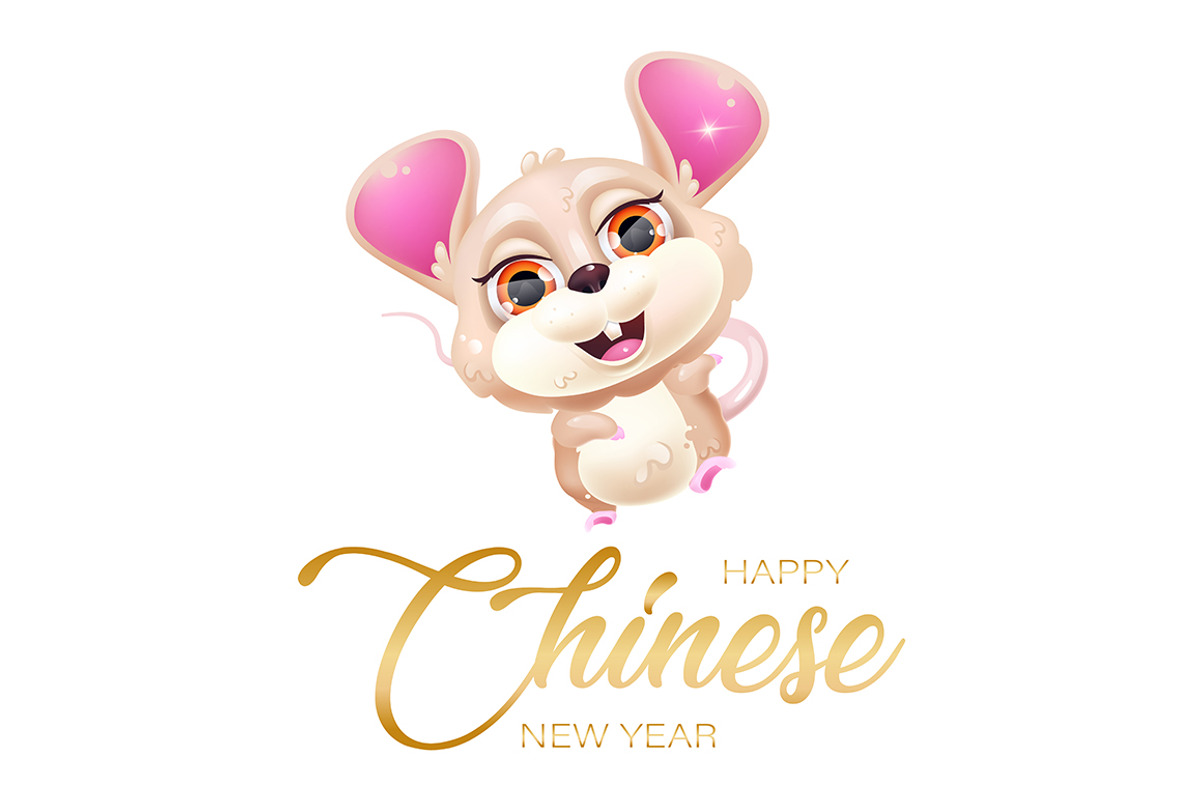 Cute mouse cartoon character, a Poster Template by IMG visuals characters