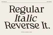 CS Gilvar – Classic Serif Font, a Serif Font by Craft Supply Co. (Thumbnail 3 of 8)