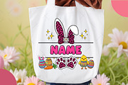 Easter Split Name Frame PNG, an Illustration by OK Design (Thumbnail 5 of 6)