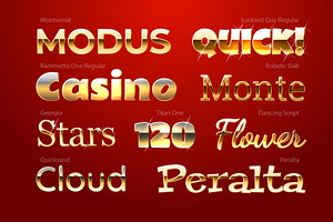 AI CS5 Graphic Styles Golden