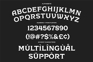 Chrone Display Font