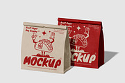 Paper Bag Mockup, a Packaging Mockup by Permadi Creative (Thumbnail 4 of 5)