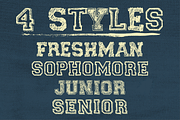 College Dropout, a Slab Serif Font by Rocket Type (Thumbnail 1 of 9)