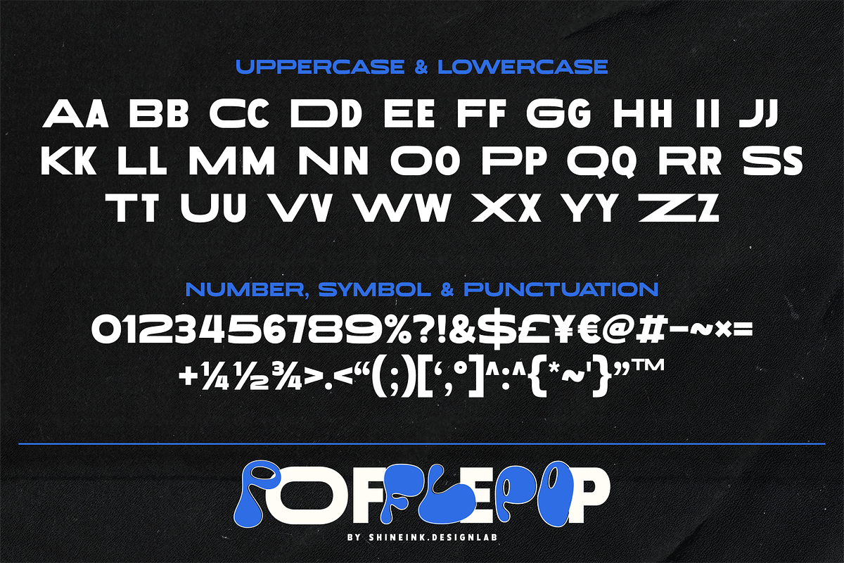 Pofflepop, a Font by shineink.designlab (Photo 10 of 11)