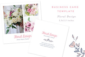Floral Design Business Card