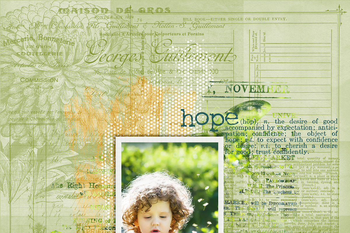 Vintage Ephemera 1 Brush for PS/PRO preview 4