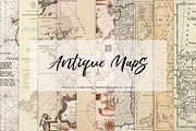 Antique Maps - Set 02, a Texture Graphic by Gwenhw (Thumbnail 1 of 2)