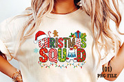 Christmas Squad PNG, an Illustration by DreamArtGraphic (Thumbnail 1 of 5)