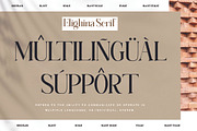 Elighina Serif, a Serif Font by TM Type (Thumbnail 3 of 15)