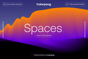 Spaces – Vector Bundle, a Technology Illustration by Colorpong