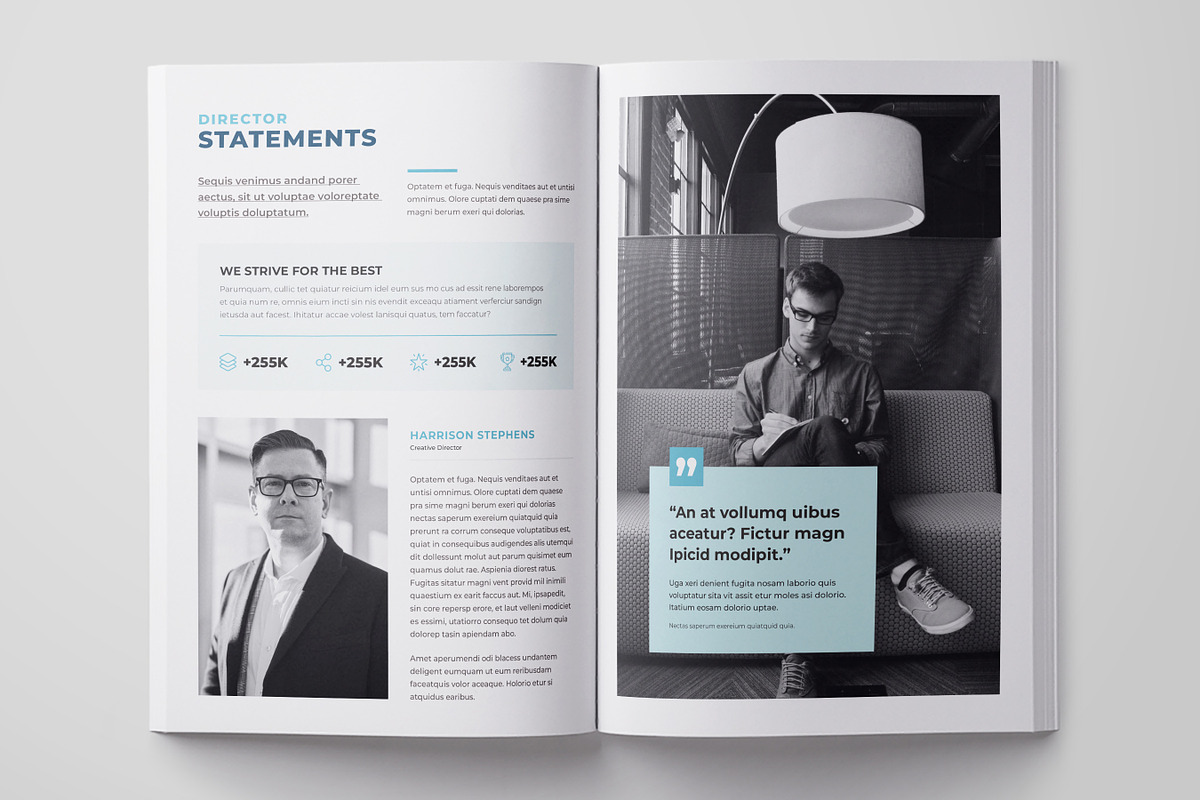 Company Profile, Business Profile, a Brochure Template by Niofix (Photo 3 of 6)