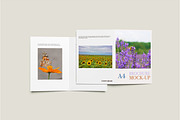 A4 Bifold Brochure Mockup, a Print Template by Beside Std (Thumbnail 7 of 11)