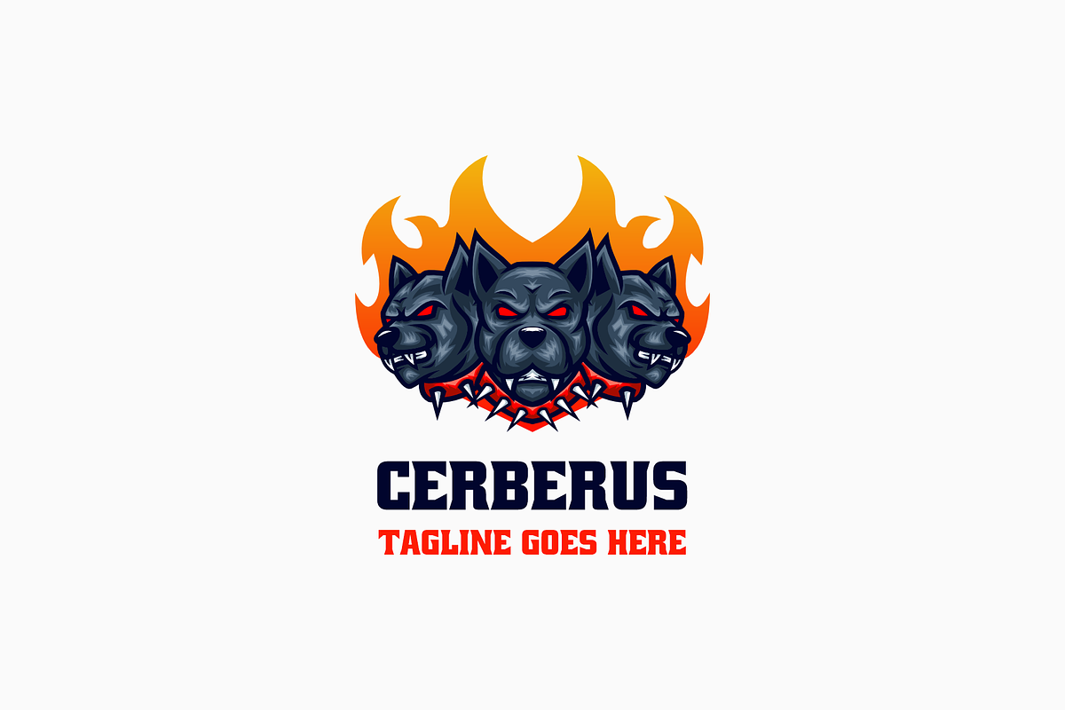 Cerberus E-Sport And Sport Logo, a Branding & Logo Template by Artnivora.Std