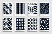 Geometric modern textured posters, a Background Graphic by ExpressShop (Thumbnail 1 of 4)