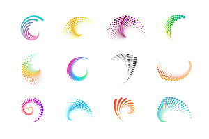 Abstract Swirl Icons