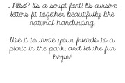 Font Happy Day Cursive Script Cute!, a Script Font by PageLightStudios (Thumbnail 3 of 8)