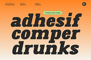 CS Bilyard – Slab Serif Display, a Slab Serif Font by Craft Supply Co. (Thumbnail 7 of 8)