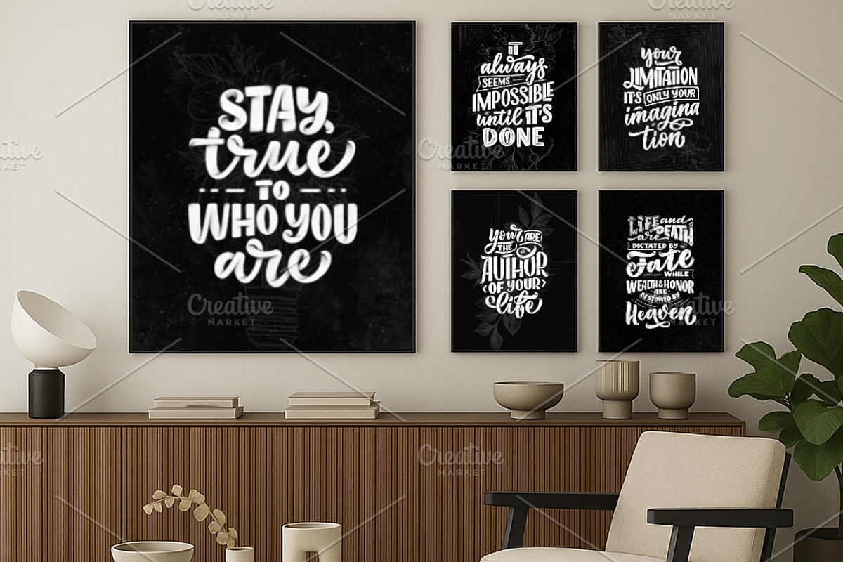 Let the Darkness Speak - 12 Posters, an Object Illustration by Artlana (Photo 6 of 12)