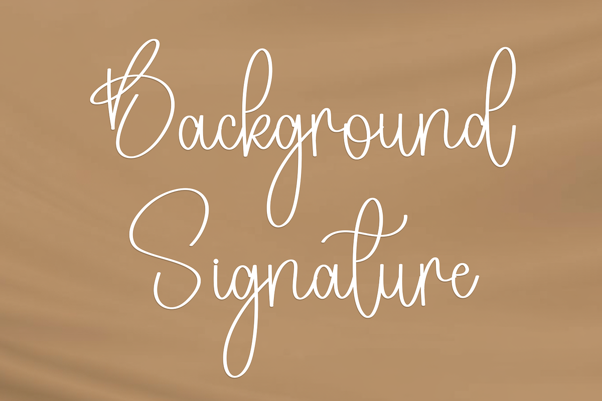 Artistic Signature, a Handwritten Font by FreshTypeINK (Photo 4 of 8)