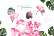 Secret Garden, a Person Illustration by Knysh Ksenya (Thumbnail 1 of 10)