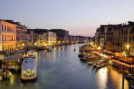 Sunset at venice featuring sunset, twilight, and venice