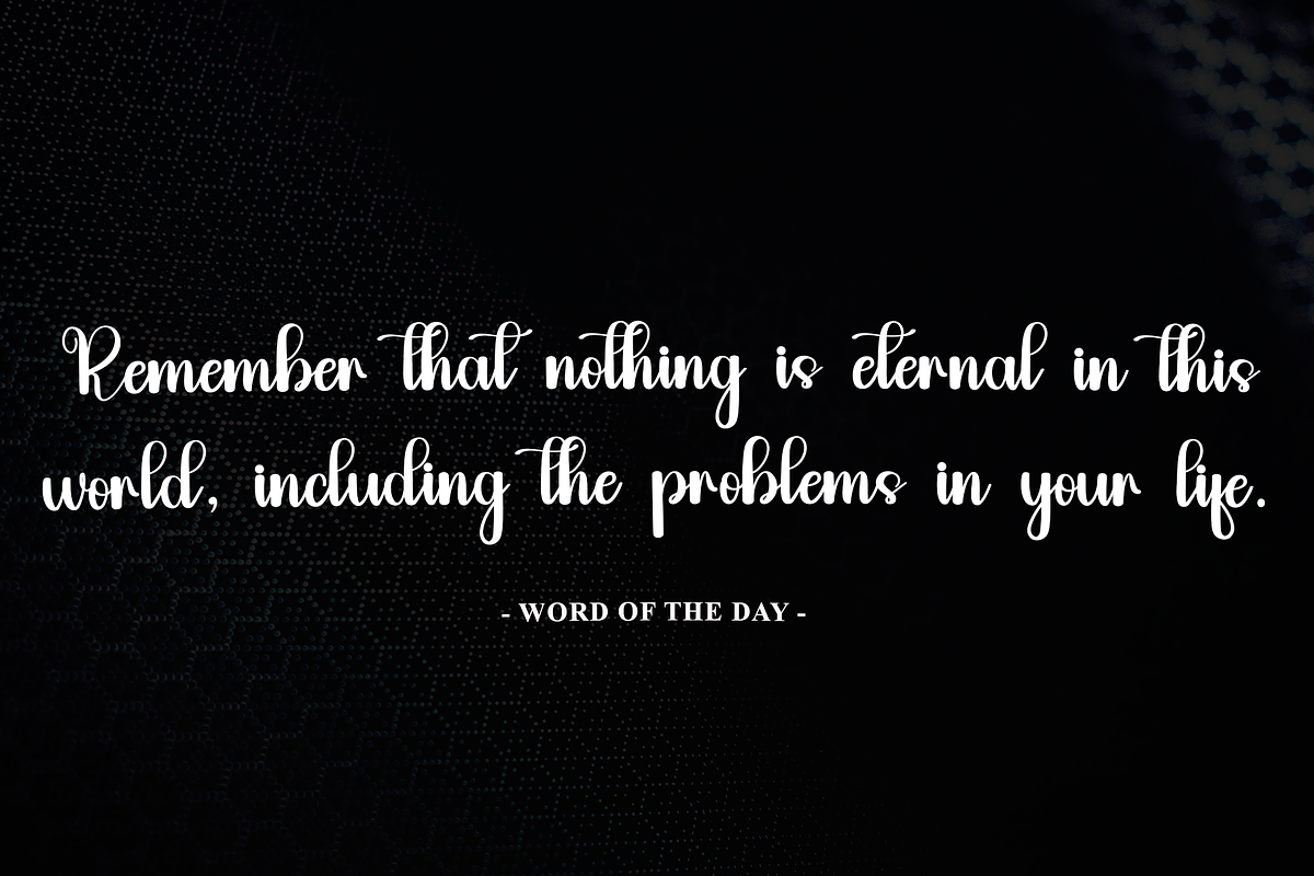 Black Hallway, a Handwritten Font by InermediaSTUDIO (Photo 4 of 7)