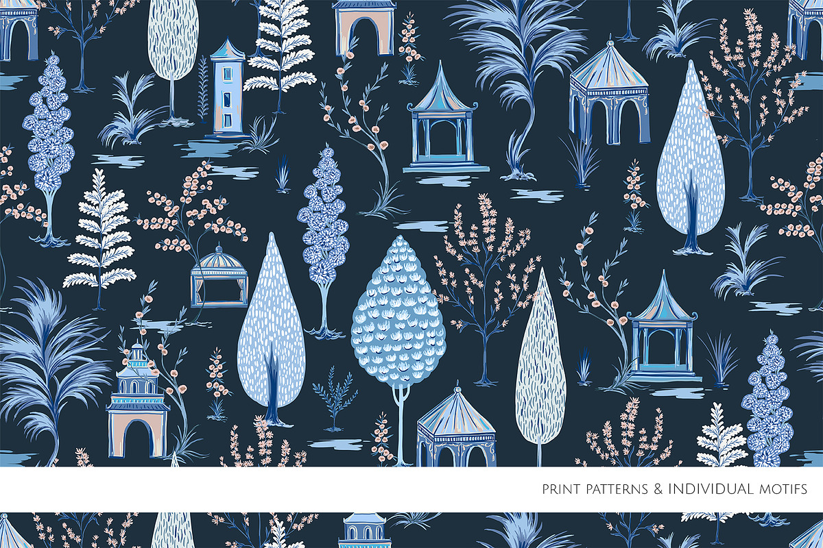 Pandora, Elegant Luxury Prints, a Pattern Graphic by HannaStudio (Photo 7 of 9)