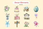 Easter 150+ Watercolor Collection, an Object Graphic by Ace Designs (Thumbnail 4 of 4)