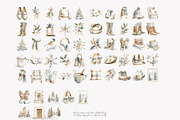 Winter watercolor clipart set, a Decorative Illustration by Patishop Art (Thumbnail 10 of 10)