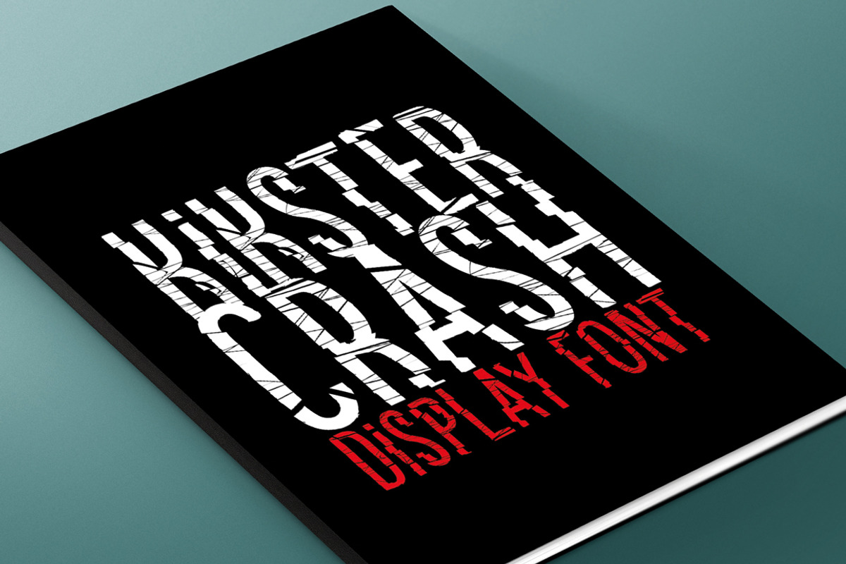 Kiskter crash, a Font by La Boite Graphique (Photo 2 of 3)