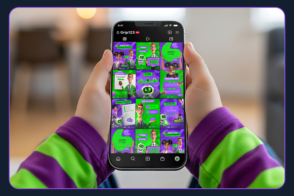 ToonTutor: 3D Educational Social Kit, a Social Media Template by Sooni Gaad (Photo 4 of 10)