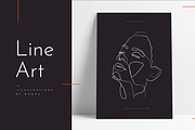 Line Art Woman Illustrations, a Person Illustration by Delightful Design (Thumbnail 8 of 8)