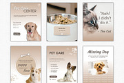 Pet Shop Social Media Templates, a Social Media Template by Talipic Designs (Thumbnail 3 of 8)