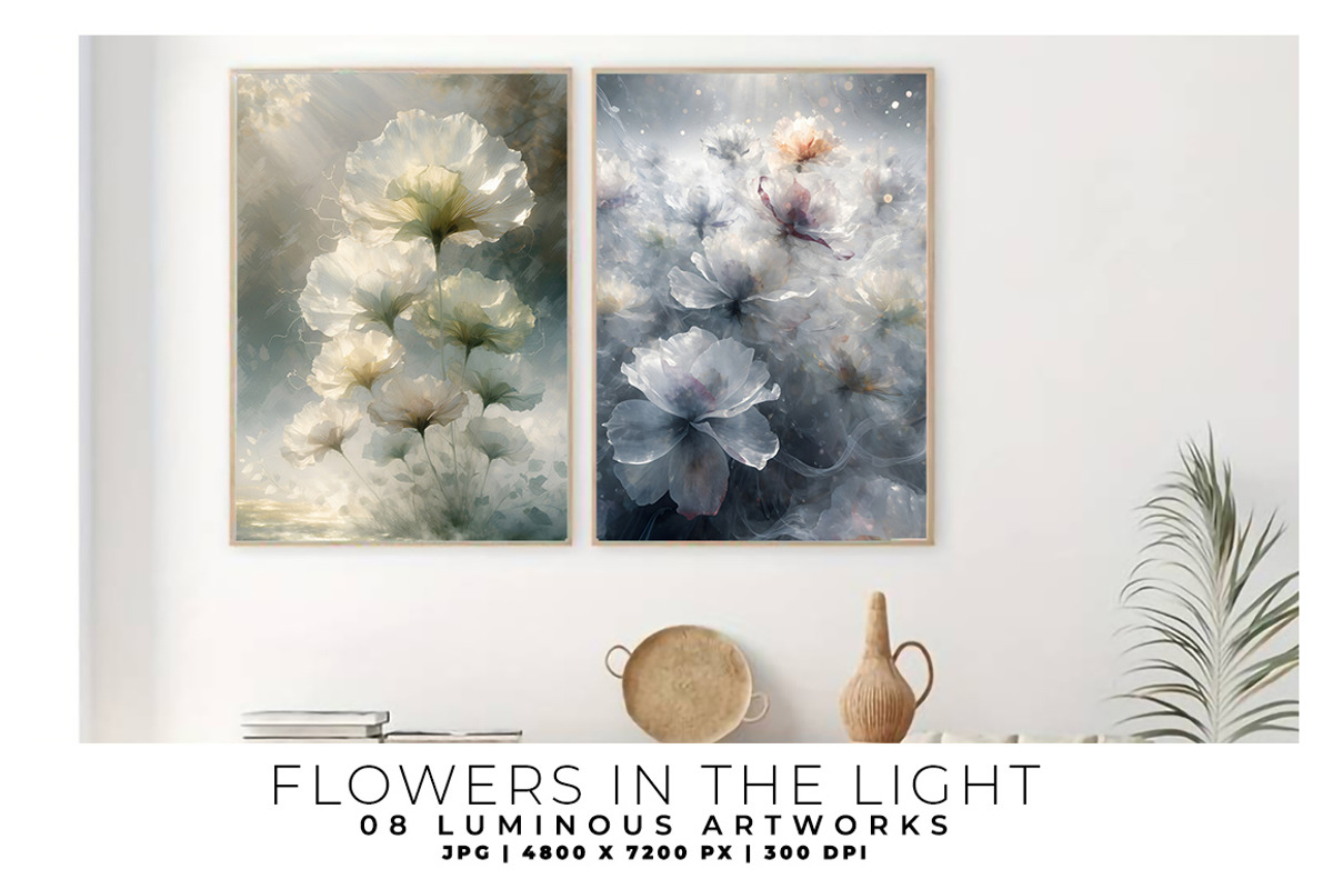 Flowers in the Light, a Decorative Illustration by Digital Art Creations (Photo 4 of 5)