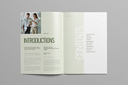 Design Portfolio Template | CANVA, a Brochure Template by Pixelpick (Thumbnail 2 of 9)