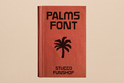 Palms - Handmade Retro Sans Serif, a Font by Studio Funshop by Kelli (Thumbnail 3 of 10)