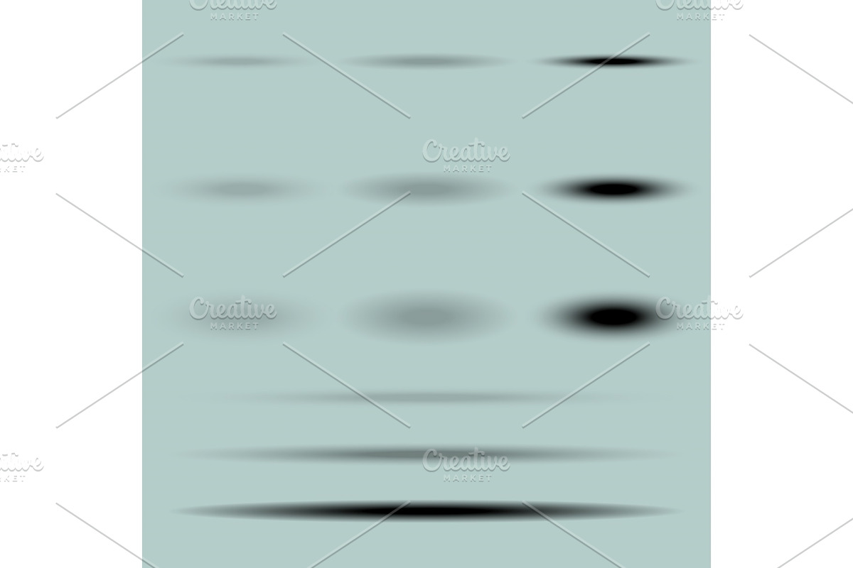 Set of Vector Transparent Shadows, a Texture Graphic by FineArtStudio (Photo 1 of 3)