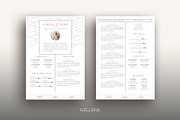 Resume / CV template - Linda, a Resume Template by Mellene Templates