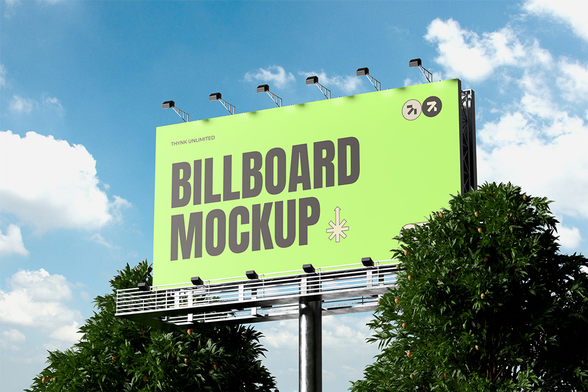 Billboard Mockup, an Advertising Mockup by HanaSaka_Studio (Photo 4 of 5)