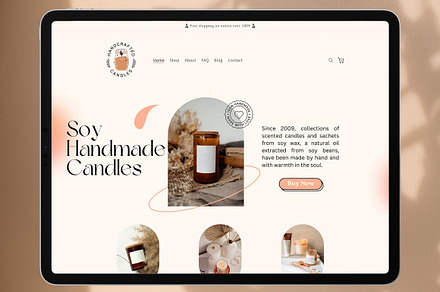 Candle - Skincare Shopify Theme