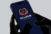 Heart and Hands Care Ai Logo, a Branding & Logo Template by Design_Planet (Thumbnail 2 of 4)