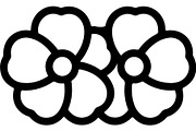 Simple Wildflower Silhouette, an Object Graphic by Designer_Momina (Thumbnail 4 of 15)