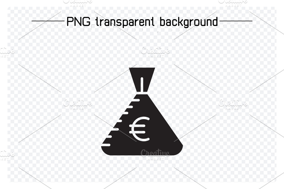Euro Currency Money Icons Set, a Solid Icon by Designfour (Photo 5 of 7)